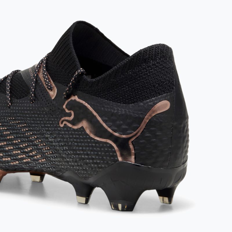 Футбольні бутси PUMA Future 7 Ultimate FG/AG puma чорні / мідна троянда 13