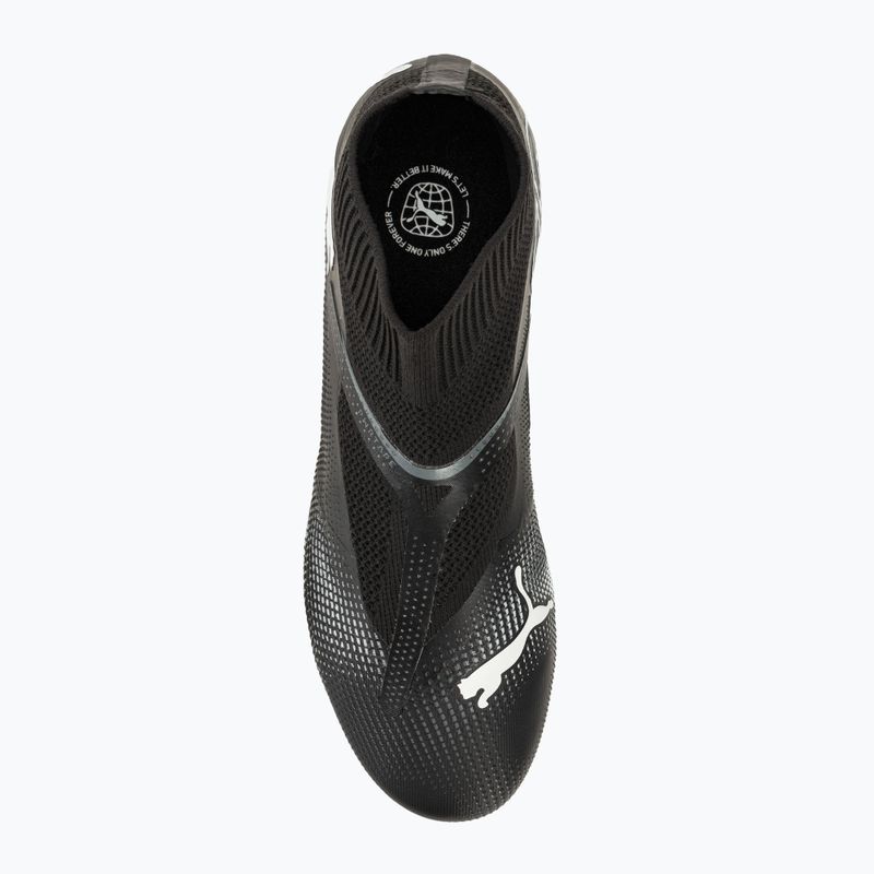 Футбольні бутси PUMA Future 7 Match+ LL FG/AG пума чорні / пума білі 5