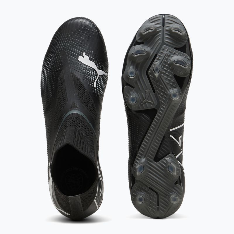 Футбольні бутси PUMA Future 7 Match+ LL FG/AG пума чорні / пума білі 11