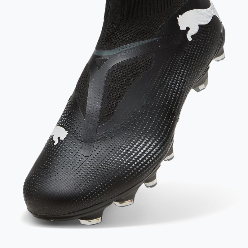 Футбольні бутси PUMA Future 7 Match+ LL FG/AG пума чорні / пума білі 12