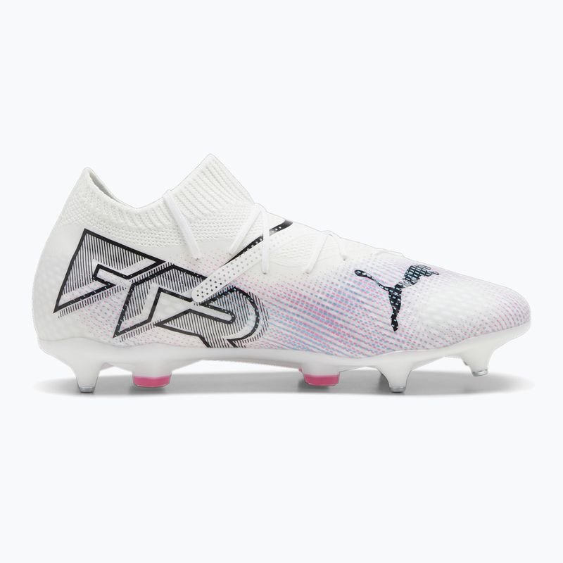 Футбольні бутси PUMA Future 7 Pro MxSG пума біла / пума чорна / отруйно-рожева 9