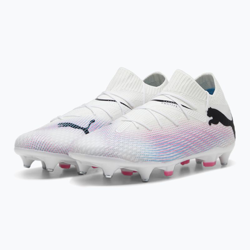 Футбольні бутси PUMA Future 7 Pro MxSG пума біла / пума чорна / отруйно-рожева 10