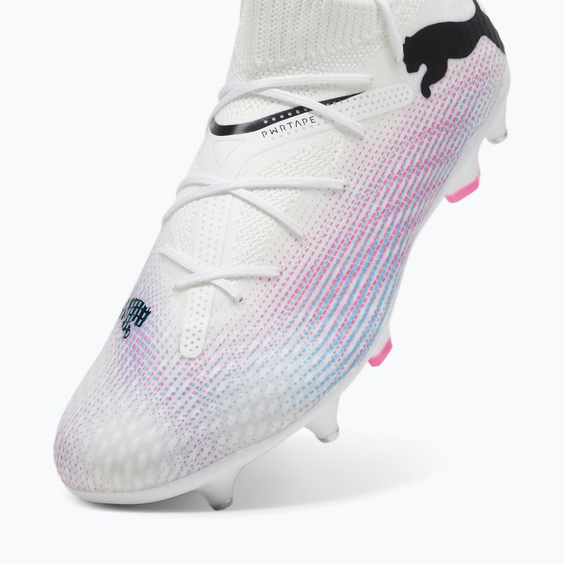 Футбольні бутси PUMA Future 7 Pro MxSG пума біла / пума чорна / отруйно-рожева 12