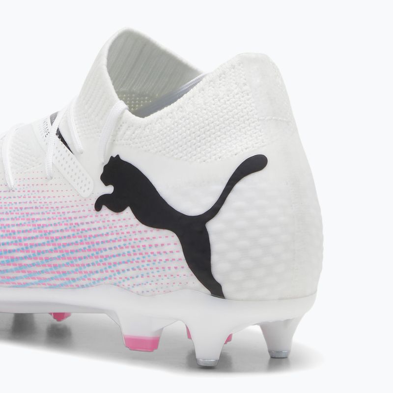 Футбольні бутси PUMA Future 7 Pro MxSG пума біла / пума чорна / отруйно-рожева 13