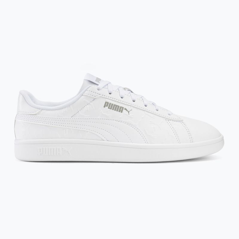 Кросівки PUMA Smash 3.0 Superlogo puma white/smokey gray 2