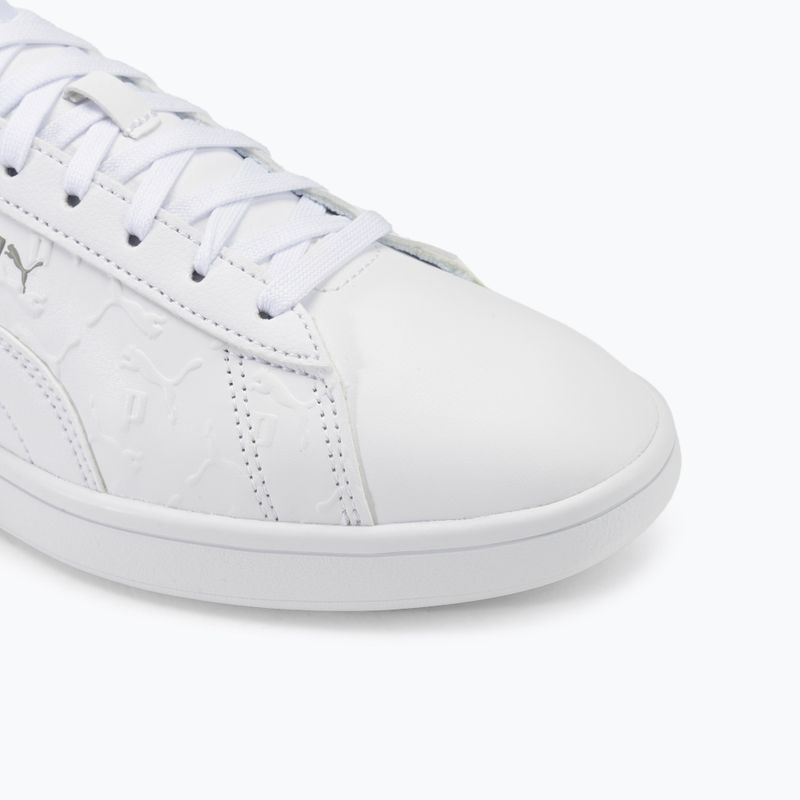 Кросівки PUMA Smash 3.0 Superlogo puma white/smokey gray 7