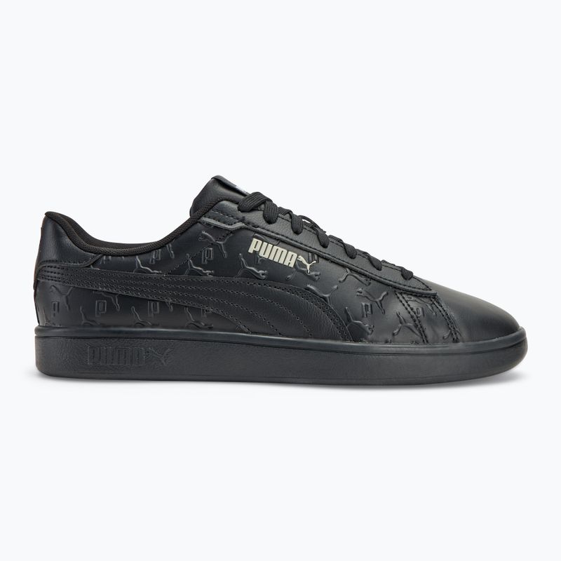 Кросівки PUMA Smash 3.0 Superlogo puma black/smokey gray/puma white 2