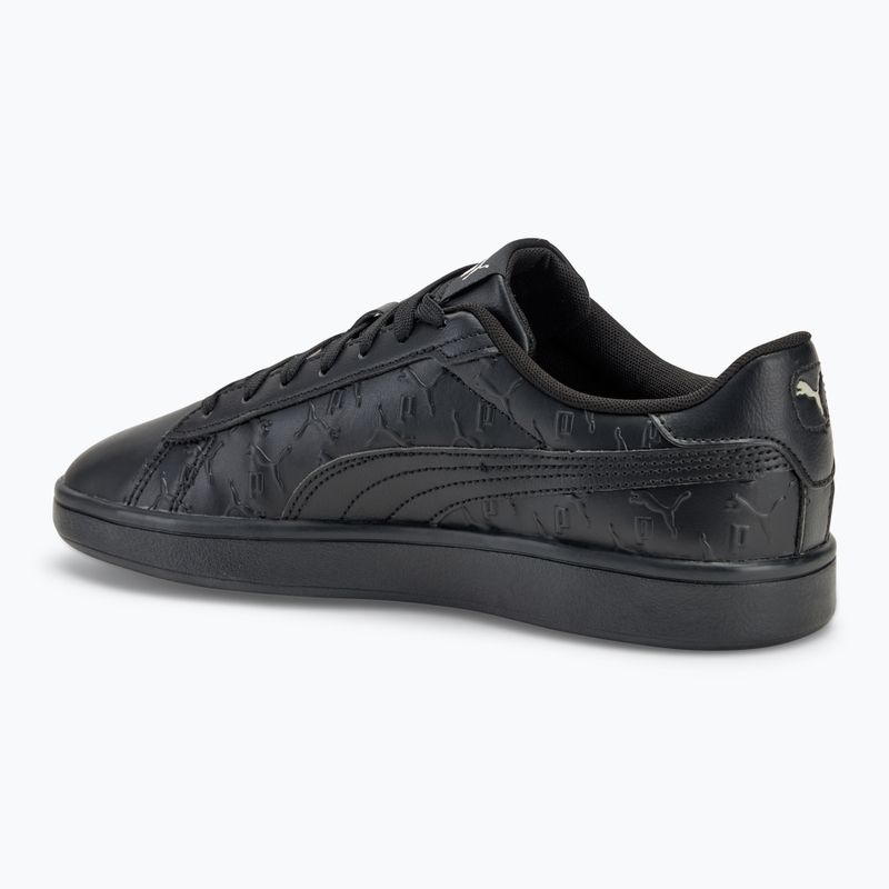 Кросівки PUMA Smash 3.0 Superlogo puma black/smokey gray/puma white 3