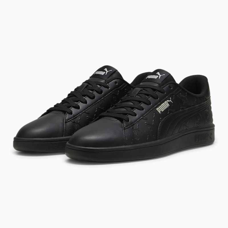 Кросівки PUMA Smash 3.0 Superlogo puma black/smokey gray/puma white 8