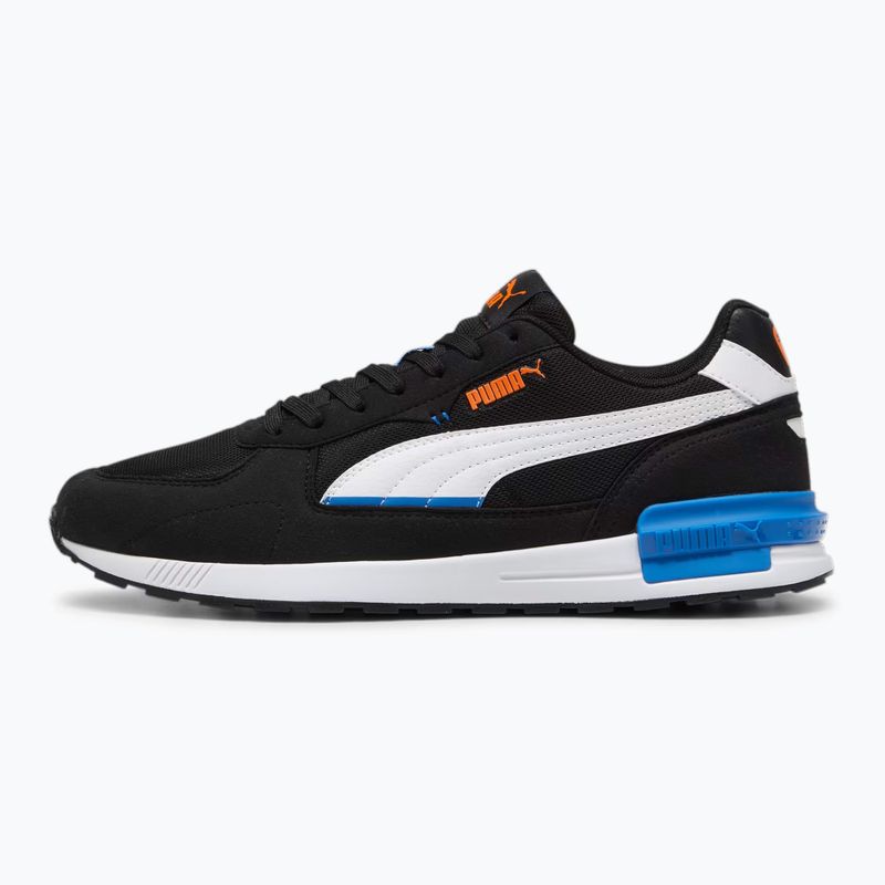 Кросівки PUMA Graviton puma black/puma white/puma team roy/rickie orange 8