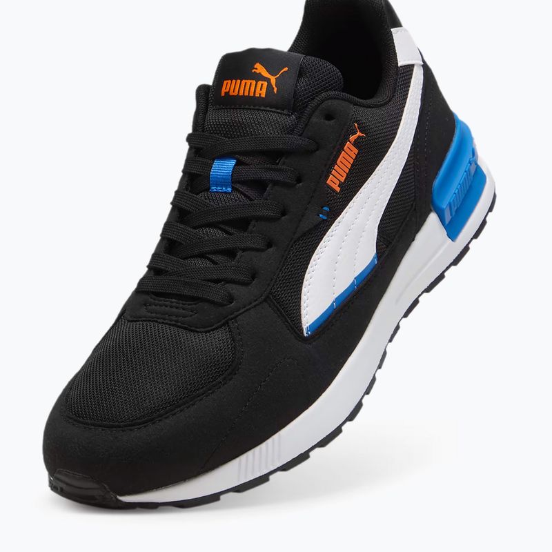 Кросівки PUMA Graviton puma black/puma white/puma team roy/rickie orange 12