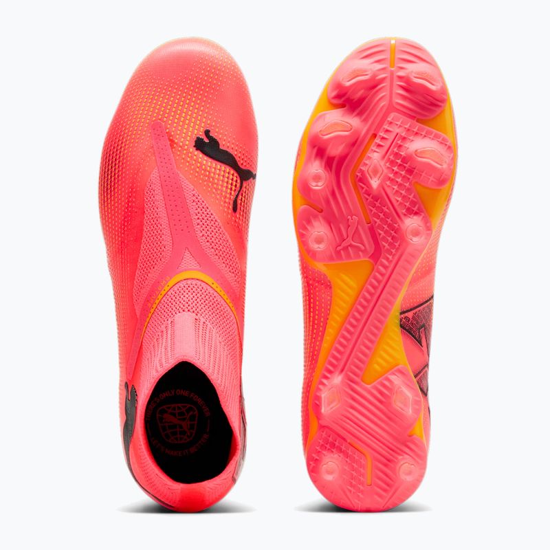 Бутси футбольні PUMA Future 7 Match+ LL FG/AG sunset glow/puma black/sun stream 11