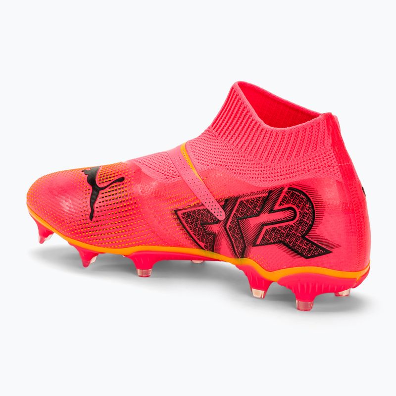 Бутси футбольні PUMA Future 7 Match+ LL FG/AG sunset glow/puma black/sun stream 3