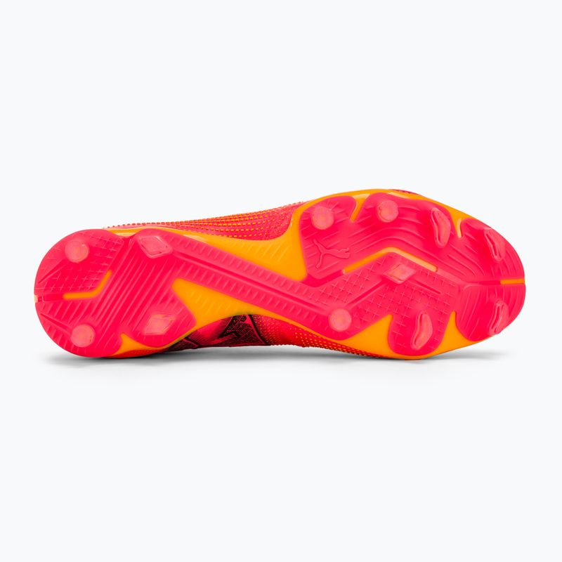 Бутси футбольні PUMA Future 7 Match+ LL FG/AG sunset glow/puma black/sun stream 4