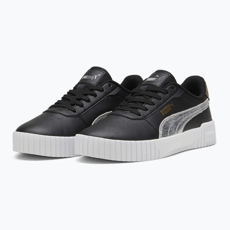 Кросівки жіночі PUMA Carina 2.0 Metallic Shine puma black/puma silver/puma gold 8