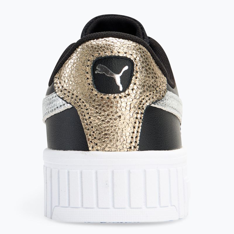 Кросівки жіночі PUMA Carina 2.0 Metallic Shine puma black/puma silver/puma gold 6