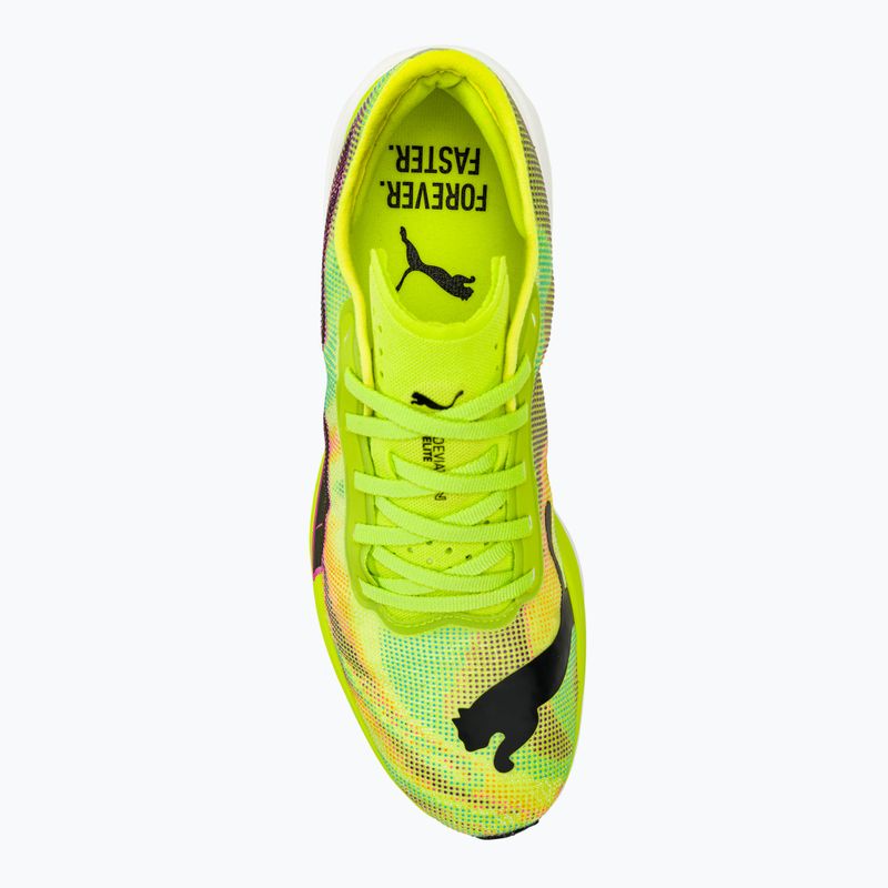 Кросівкі для бігу чоловічі PUMA Deviate Nitro Elite 2 Psychedelic Rush green 5