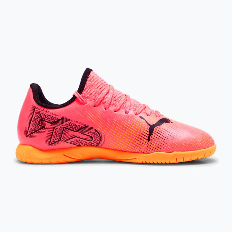 Бутси футбольні дитячі PUMA Future 7 Play IT sunset glow/puma black/sun stream 9