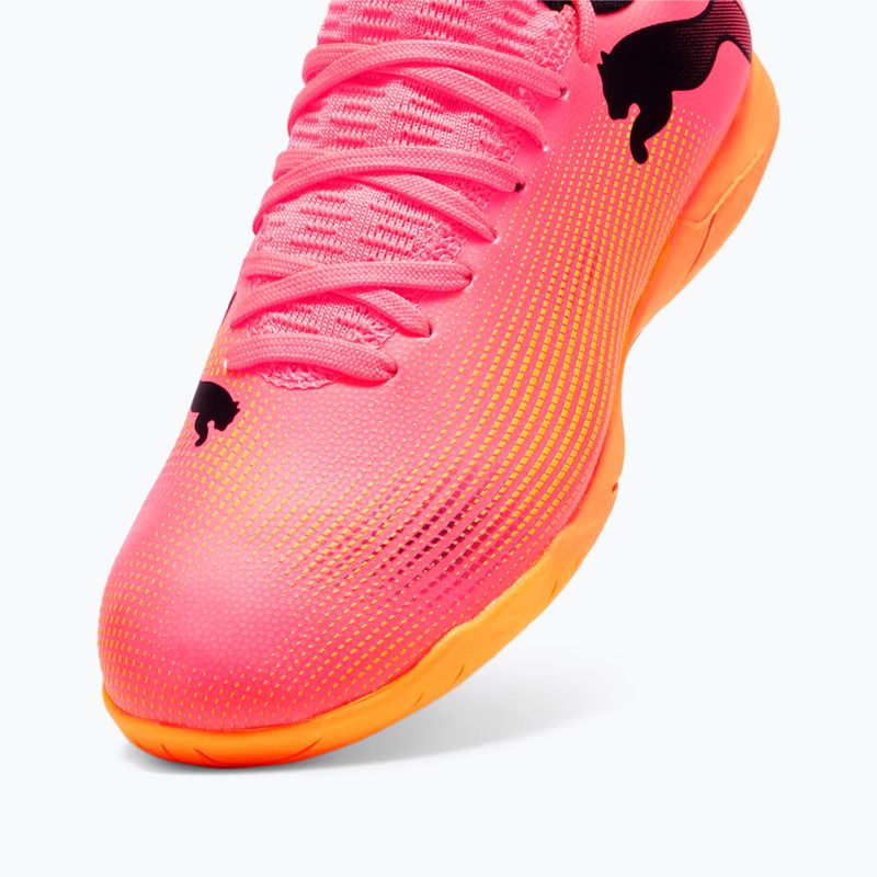 Бутси футбольні дитячі PUMA Future 7 Play IT sunset glow/puma black/sun stream 12