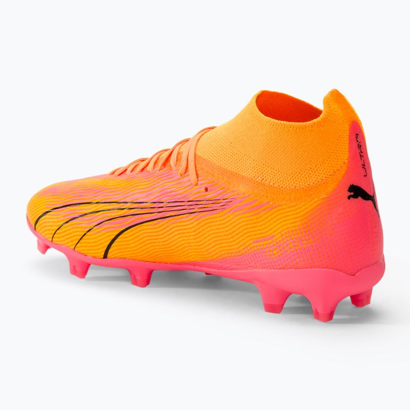 Бутси футбольні дитячі PUMA Ultra Pro FG/AG Jr sunset glow/puma black/sun stream 3