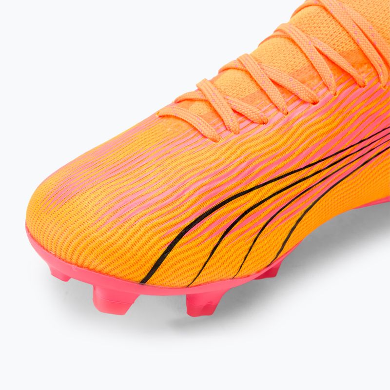 Бутси футбольні дитячі PUMA Ultra Pro FG/AG Jr sunset glow/puma black/sun stream 7