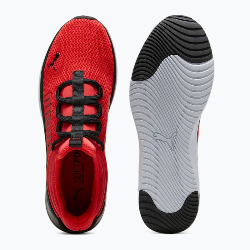 Кросівки для бігу чоловічі PUMA Softride Astro Slip for all time red/puma black/silver mist 11