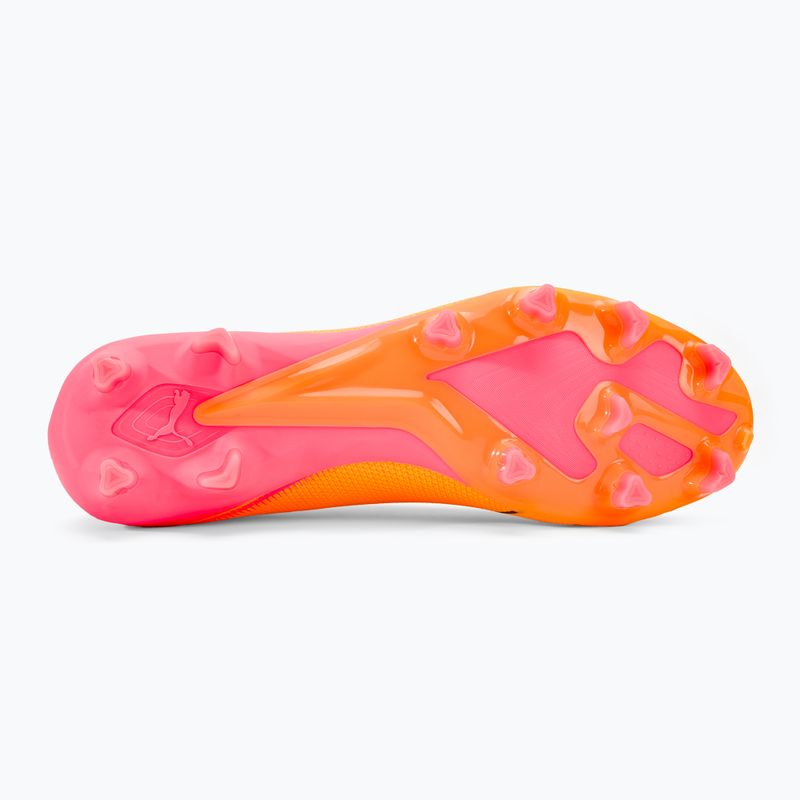 Бутси футбольні PUMA Ultra Match FG/AG sunset glow/puma black/sun stream 4