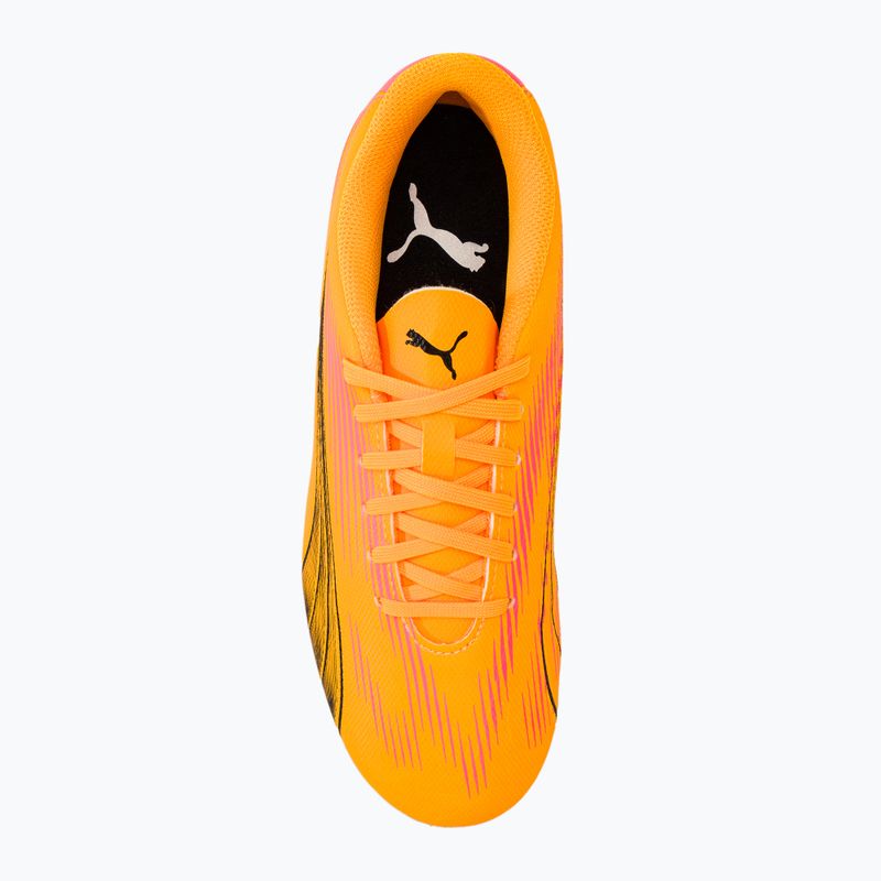 Бутси футбольні дитячі PUMA Ultra Play FG/AG Jr sunset glow/puma black/sun stream 5