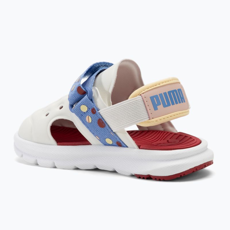 Сандалі дитячі PUMA Evolve Summer Camp AC Inf warm white/blue skies/chamomile 3