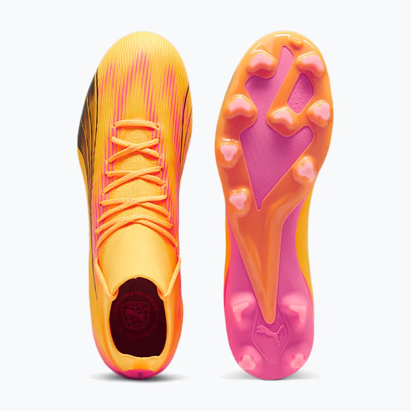 Бутси футбольні PUMA Ultra Pro FG/AG sunset glow/puma black/sun stream 11