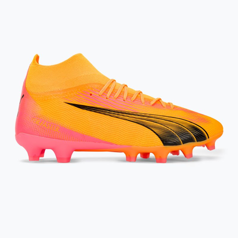 Бутси футбольні PUMA Ultra Pro FG/AG sunset glow/puma black/sun stream 2