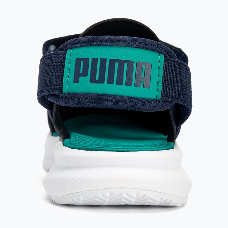 Сандалі дитячі PUMA Evolve AC Inf puma navy/sparkling green/puma white 6