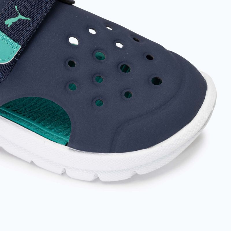 Сандалі дитячі PUMA Evolve AC PS puma navy/sparkling green/puma white 7