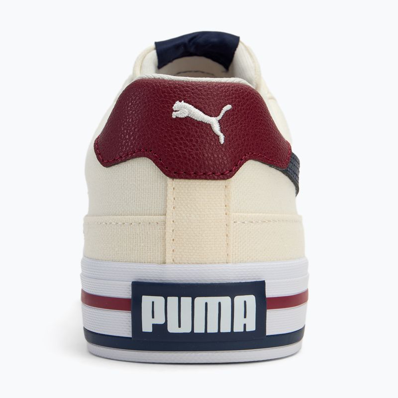 Кросівки дитячі PUMA Court Classic Vulc FS warm white/puma navy/sugared almond 6