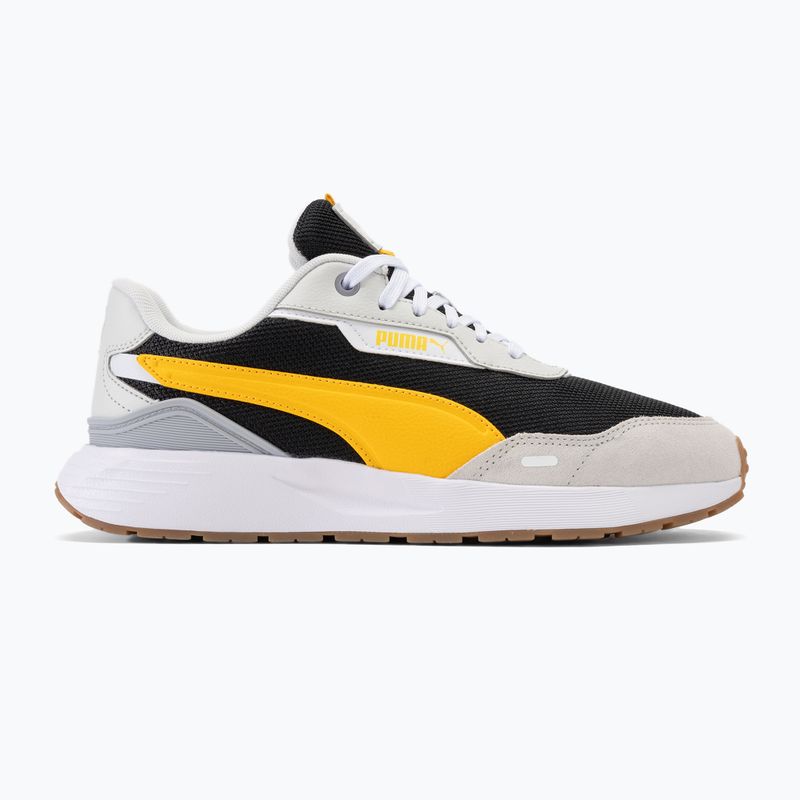 Кросівки PUMA Runtamed Plus black/yellow sizzle/feather gray/gray fog/white 2