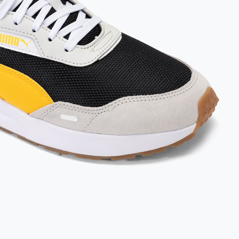 Кросівки PUMA Runtamed Plus black/yellow sizzle/feather gray/gray fog/white 7