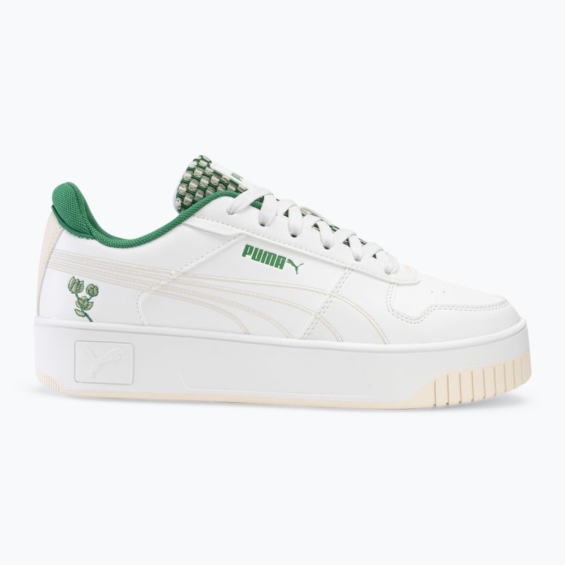 Кросівки жіночі PUMA Carina Street Blossom puma white/sugared almond/archive green 2