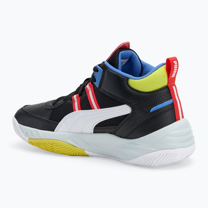 Кросівки PUMA Rebound Future NextGen puma black/dewdrop/lime sheen 3