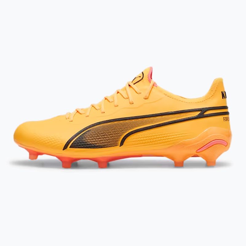 Футбольні бутси PUMA King Ultimate Fg/Ag sun stream/puma black/sunset glow футбольні бутси 8