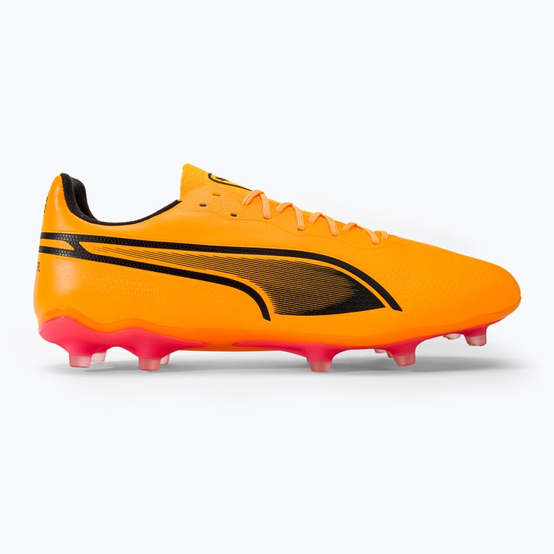 Футбольні бутси PUMA King Pro Fg/Ag сонячний потік / пума чорний / захід сонця 2