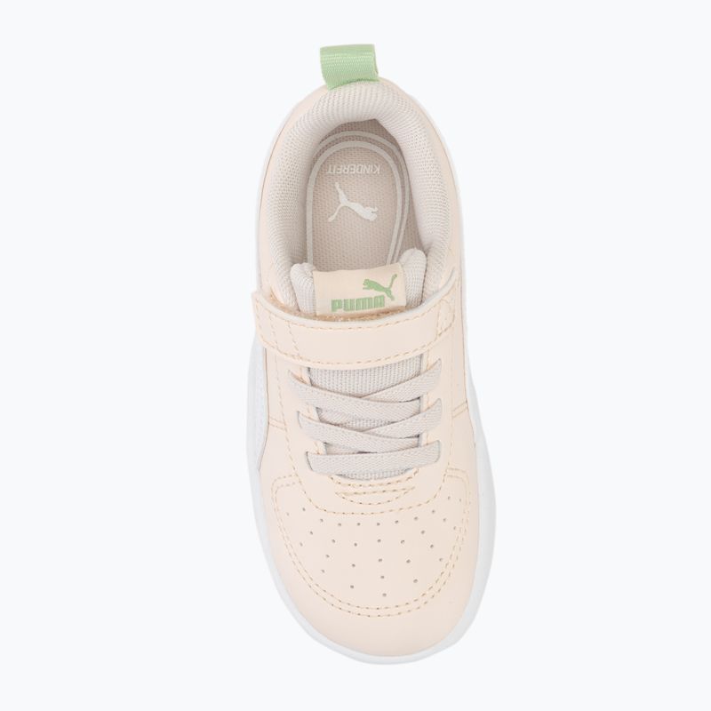 Кросівки дитячі PUMA Rickie AC+ Inf rosebay/puma white/pure green 5