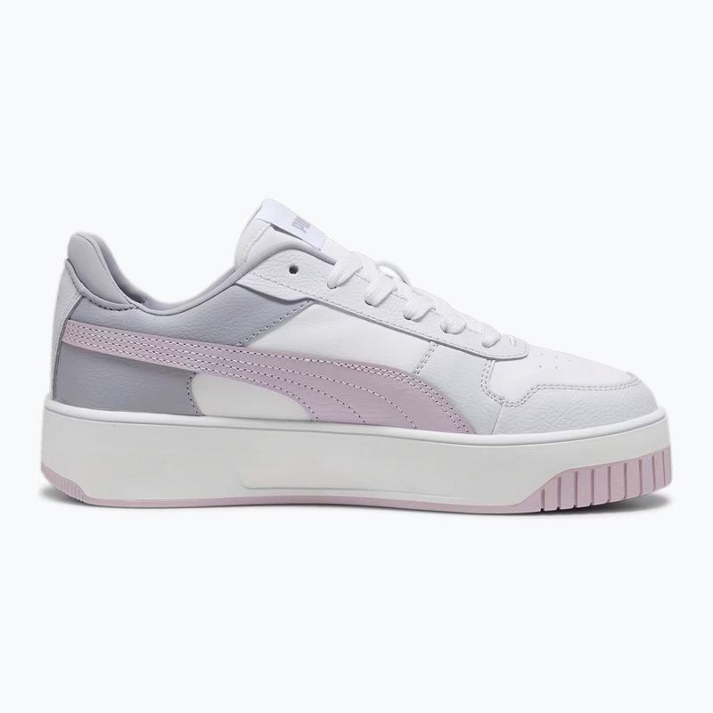 Кросівки жіночі PUMA Carina Street puma white/grape mist/puma silver 2