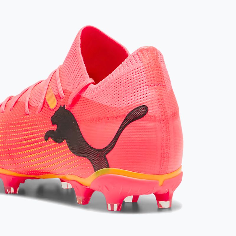 Бутси футбольні PUMA Future 7 Match FG/AG sunset glow/puma black/sun stream 13