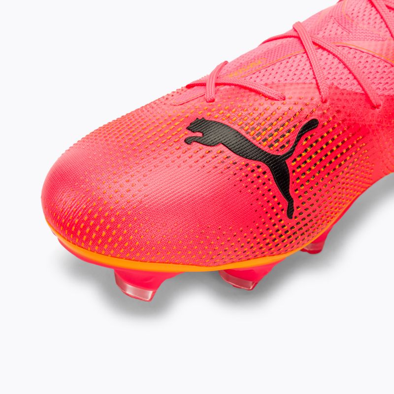 Бутси футбольні PUMA Future 7 Match FG/AG sunset glow/puma black/sun stream 7