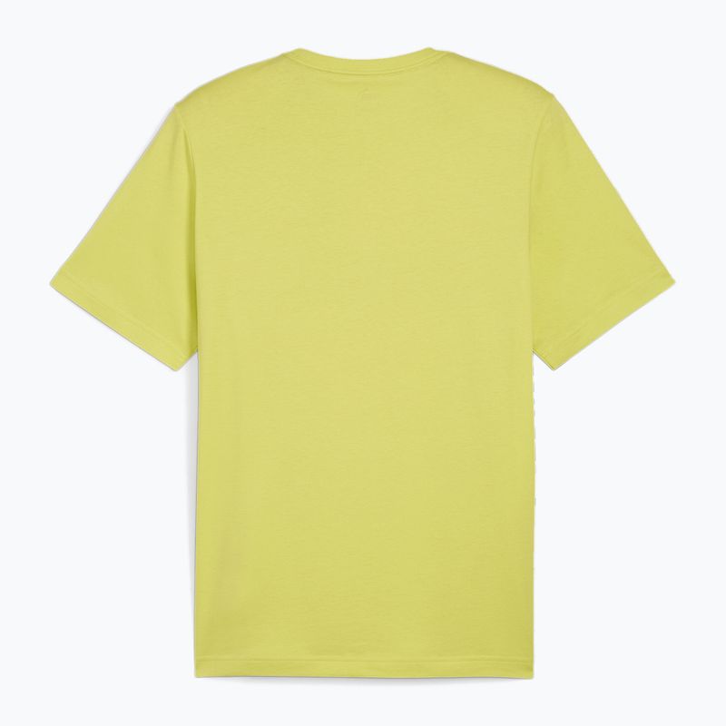 Футболка  чоловіча PUMA Es Logo Tee (S) lime sheen 2