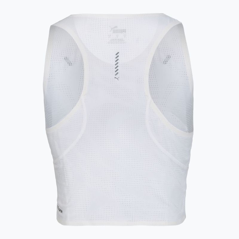 Топ для тренувань PUMA Run Ultraspun Crop white 2