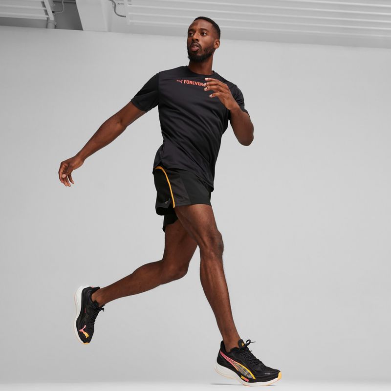 Футболка для бігу чоловіча PUMA Run Favorite Graphic black 4