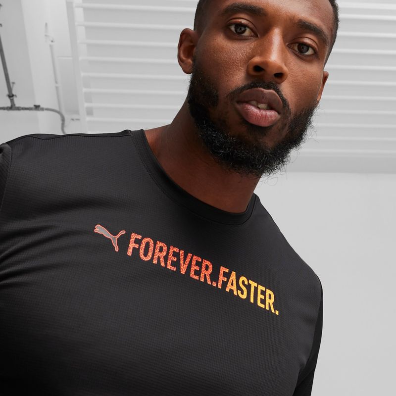 Футболка для бігу чоловіча PUMA Run Favorite Graphic black 6