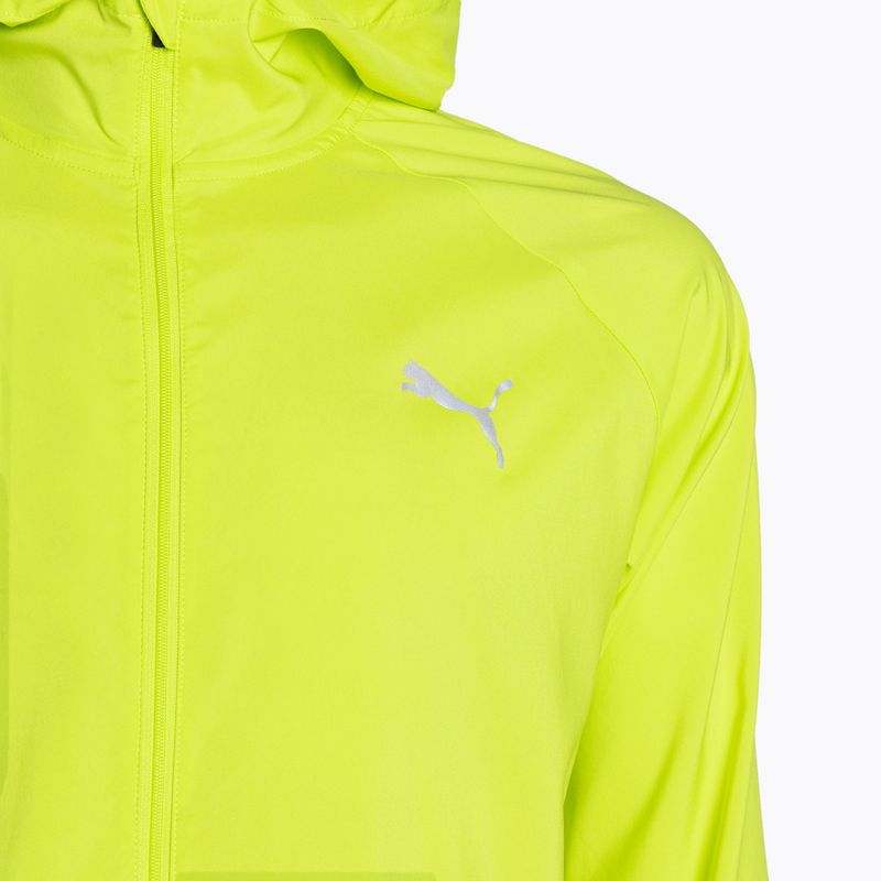 Куртка для бігу чоловіча PUMA Run Favoriteoven Hooded green 3
