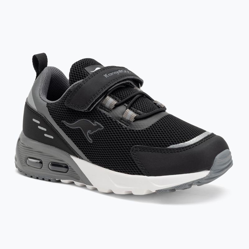 Дитячі туфлі KangaROOS KX-Arg EV реактивні чорні